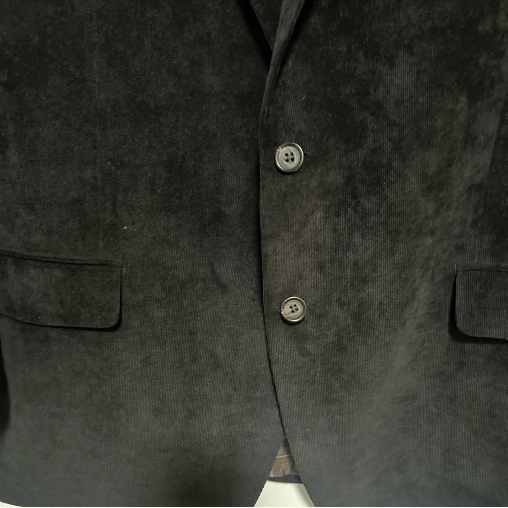Lauren Ralph Lauren Corduroy Blazer Brown Sport Coat Preppy Travel Mens 48R - Picture 4 of 13